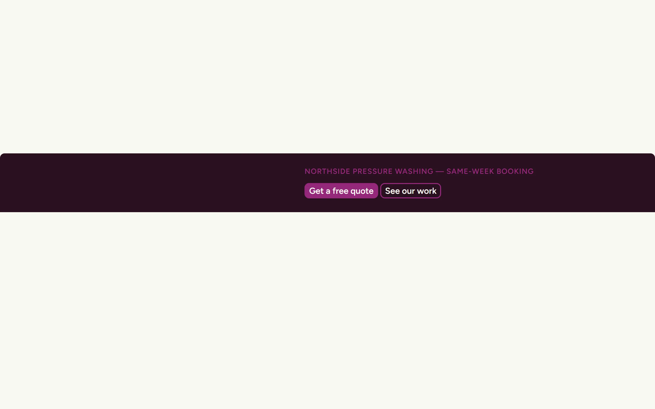 Footer CTA variant preview